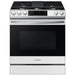 Samsung 30-inch Slide-in Gas Range with Convection Technology NX60CB831512AA IMAGE 1