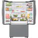 Samsung 36-inch, 32 cu. ft. French 3-Door Refrigerator with Dual Auto Ice Maker RF32CG5100SRAA IMAGE 3