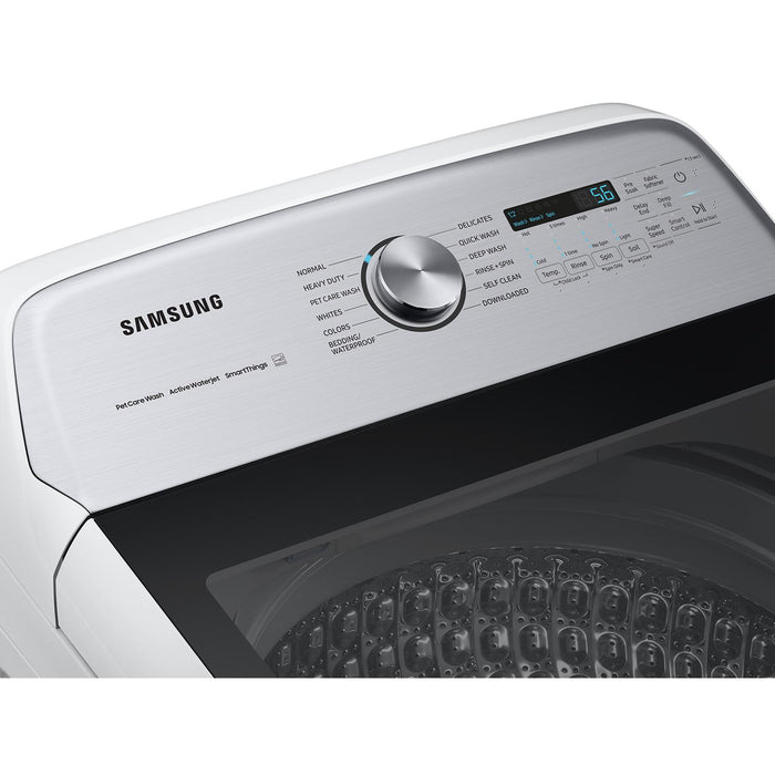 Samsung 5.4 cu.ft. Top Loading Washer with Pet Care Solution and Super Speed Wash WA54CG7150AWA4 IMAGE 5