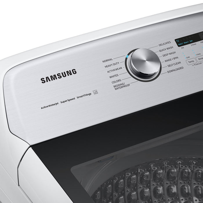 Samsung 5.4 cu.ft. Top Loading Washer with ActiveWave™ Agitator WA54CG7105AWUS IMAGE 7