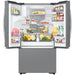 Samsung 36-inch, 31 cu. ft. French 3-Door Refrigerator with SmartThings Energy RF32CG5400SRAA IMAGE 3