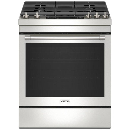 Maytag 30-inch, 6.4 cu. ft. Slide-in Electric Range with Air Fry Technology MES8800PZ IMAGE 1