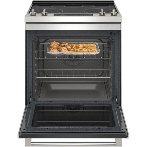 Maytag 30-inch, 6.4 cu. ft. Slide-in Electric Range with Air Fry Technology MES8800PZ IMAGE 2