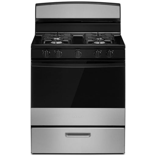 Amana 30-inch Gas Range with Easy-Clean Glass Door AGR4203MNS IMAGE 1