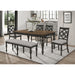 Crown Mark Hilara Dining Table 2134T-4280 IMAGE 6