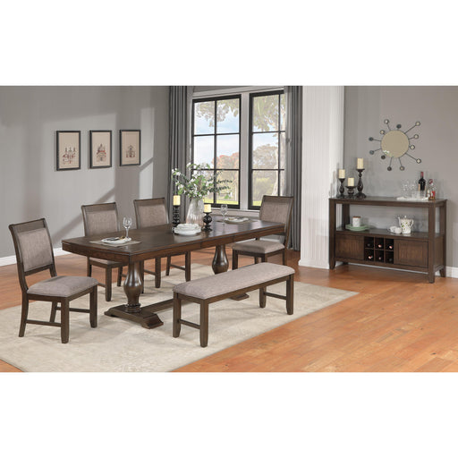 Crown Mark Tarin Dining Table with Pedestal Base 2145T-4288-LEG/2145T-4288-TOP IMAGE 2