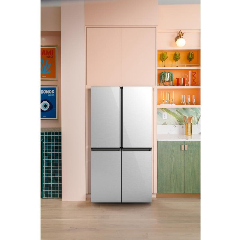 Café 36-inch, 27.4 cu. ft. French 4-Door Refrigerator with Dual-Dispense AutoFill Pitcher CAE28DM5TS5 IMAGE 4