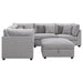 Coaster Furniture Cambria Fabric 6 pc Sectional 551511/551511/551512/551512/551512/551513 IMAGE 5