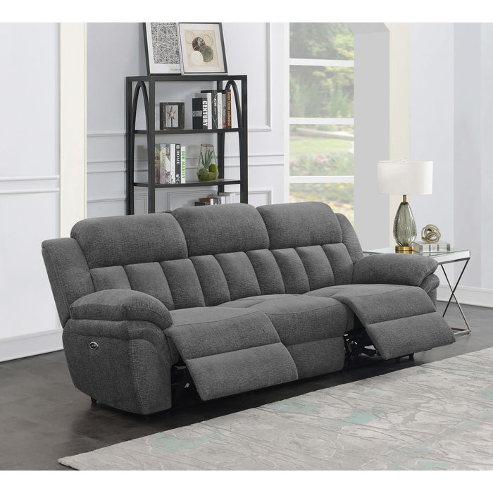 Coaster Furniture Lawrence Reclining Fabric Sofa 609541P IMAGE 2