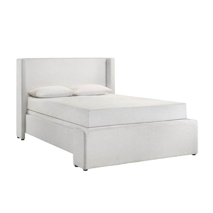 Crown Mark Beds Queen 5260WH-Q-HBFB/5260WH-KQ-RAIL/5260-Q-DECK IMAGE 1