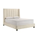 Crown Mark Beds Queen 5264WH-Q-HBFB/5264WH-KQ-RAIL IMAGE 1