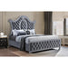 Crown Mark Cameo King Upholstered Panel Bed B2100-K-FB/B2100-K-HB/B2100-KQ-HBLEG/B2100-KQ-RAIL IMAGE 2