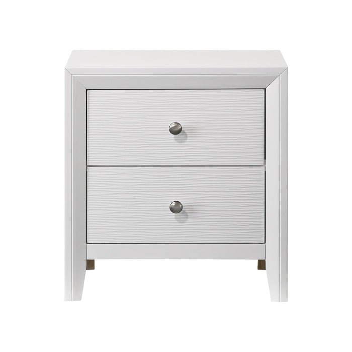 Crown Mark Nightstands 2 Drawers B4710-2 IMAGE 1