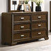 Crown Mark Dressers 6 Drawers B5530-1 IMAGE 1