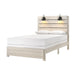 Crown Mark Carter Queen Upholstered Platform Bed B6810-Q-BED IMAGE 1