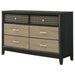 Coaster Furniture Dressers 6 Drawers 223043 IMAGE 5