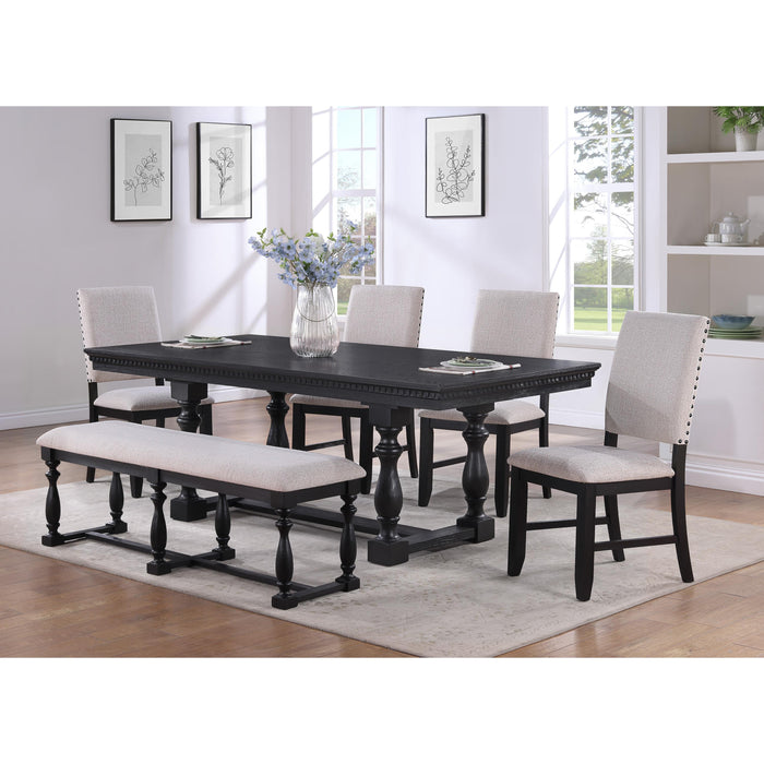 Crown Mark Dining Tables Rectangle 2270CLT-4286-BS/2270CLT-4286-TP IMAGE 2