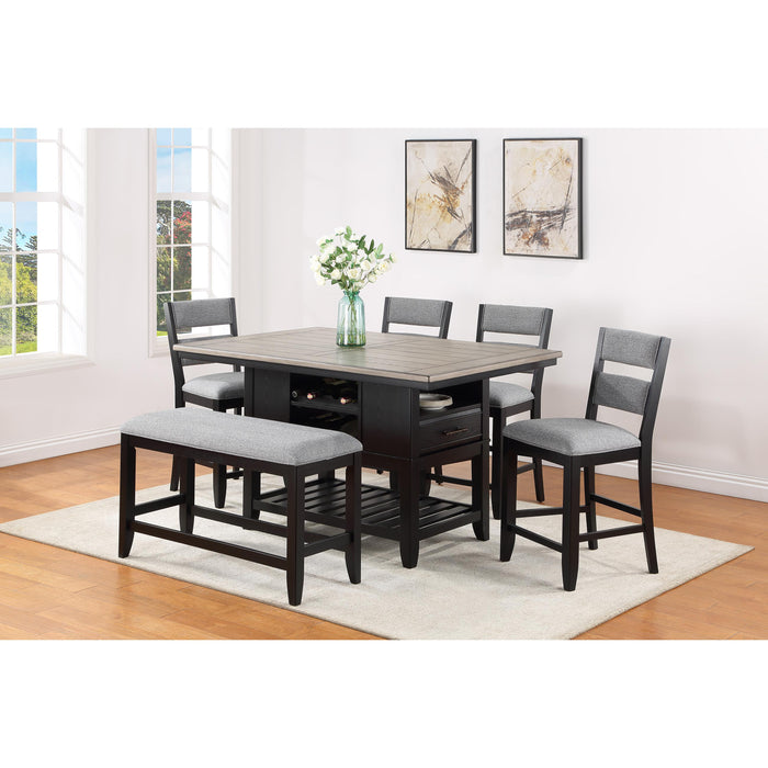 Crown Mark Dining Tables Rectangle 2716T-4060-BASE/2716T-4060-TOP IMAGE 2