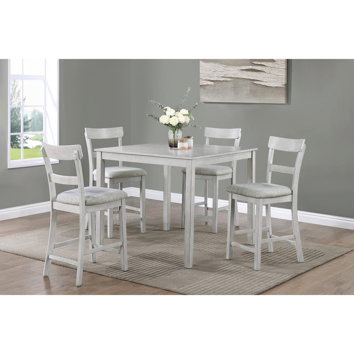 Crown Mark Henderson 5 pc Counter Height Dinette 2754DW-SET IMAGE 1