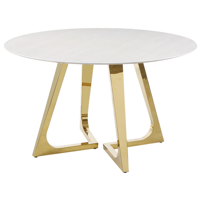 Coaster Furniture Dining Tables Round 107171 IMAGE 4