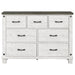 Coaster Furniture Dressers 7 Drawers 224473 IMAGE 3