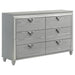 Coaster Furniture Dressers 6 Drawers 224723 IMAGE 1