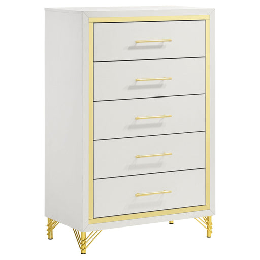 Coaster Furniture Lucia 5-Drawer Chest 224735 IMAGE 1