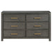 Coaster Furniture Kieran 6-Drawer Dresser 224743 IMAGE 3