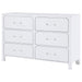 Coaster Furniture Anastasia 6-Drawer Dresser 224753 IMAGE 4