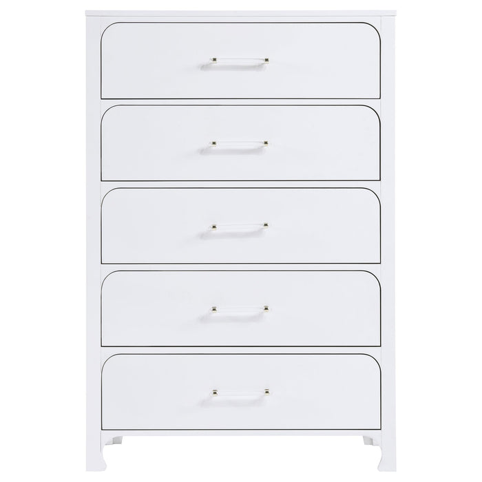 Coaster Furniture Anastasia 5-Drawer Chest 224755 IMAGE 3