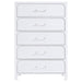 Coaster Furniture Anastasia 5-Drawer Chest 224755 IMAGE 3