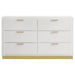 Coaster Furniture Caraway 6-Drawer Dresser 224773 IMAGE 3