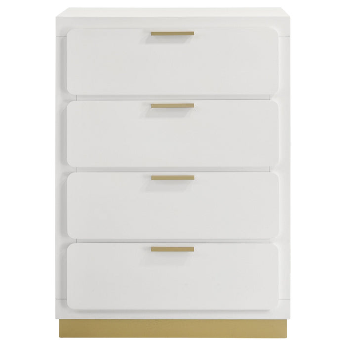 Coaster Furniture Caraway 4-Drawer Chest 224775 IMAGE 3