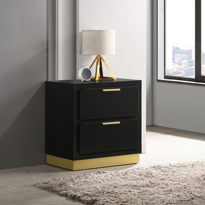 Coaster Furniture Caraway 2-Drawer Nightstand 224782 IMAGE 2