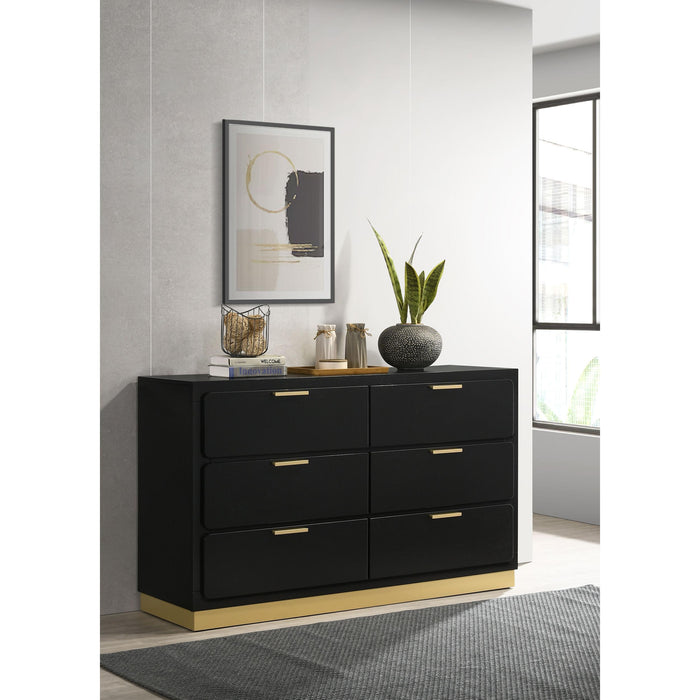 Coaster Furniture Caraway 6-Drawer Dresser 224783 IMAGE 2