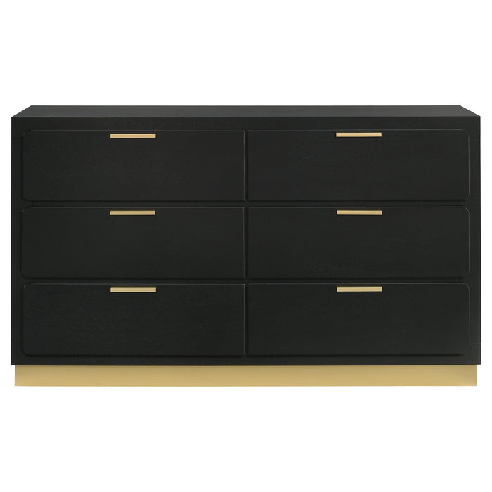 Coaster Furniture Caraway 6-Drawer Dresser 224783 IMAGE 4