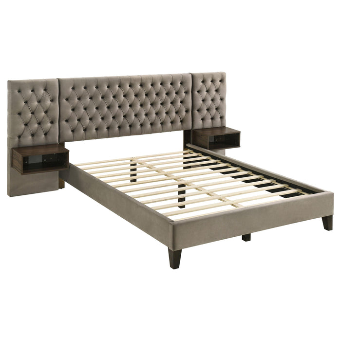 Coaster Furniture Marley King Upholstered Panel Bed 300833KE IMAGE 4