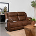 Coaster Furniture Ellington Stationary Leather Look Loveseat 508282 IMAGE 2