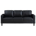 Coaster Furniture Ruth Stationary Leather Look Sofa 508361 IMAGE 3