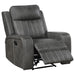 Coaster Furniture Raelynn Leatherette Recliner 603193 IMAGE 4