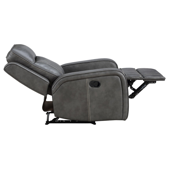 Coaster Furniture Raelynn Leatherette Recliner 603193 IMAGE 8