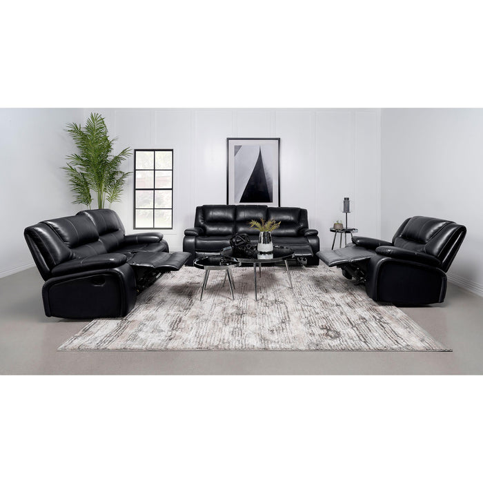 Coaster Furniture Camila Reclining Leatherette Sofa 610244 IMAGE 8