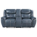 Coaster Furniture Sloane Reclining Leather Look Loveseat 610272 IMAGE 4