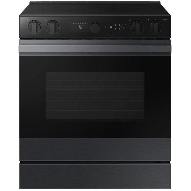 Samsung 6.3 cu. ft. Bespoke Smart Slide-In Electric Range NSE6DG8500MT/AA IMAGE 1