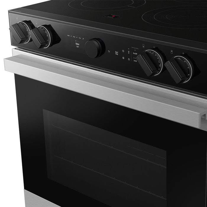 Samsung 6.3 cu. ft. Bespoke Smart Slide-In Electric Range NSE6DG8700SR/AA IMAGE 7