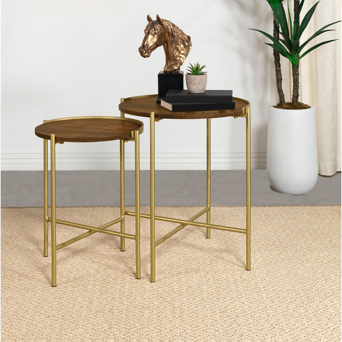 Coaster Furniture Malka Nesting Tables 936168 IMAGE 2