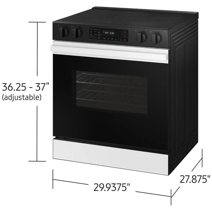 Samsung 6.3 cu. ft. Bespoke Smart Slide-In Electric Range NSE6DB830012/AA IMAGE 11