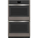 GE 30-inch, 10.0 cu. ft. Built-in Double Wall Oven with True European Convection Technology JTD5000EVES IMAGE 1