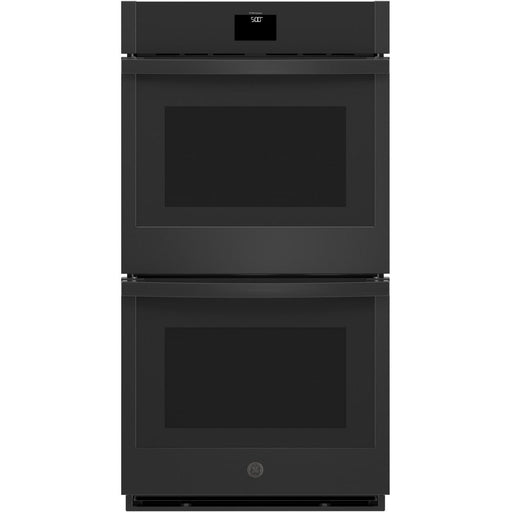 GE 27-inch Built-in Double Wall Oven with True European Convection Technology JKD5000DVBB IMAGE 1