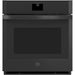 GE 27-inch, 4.3 cu. ft. Built-in Single Wall Oven with True European Convection JKS5000DVBB IMAGE 1